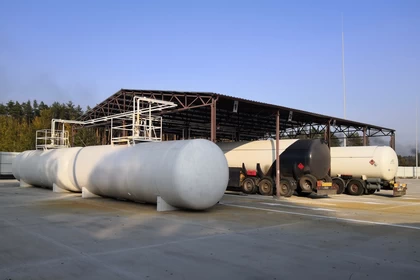 2 LPG modules 100 m³ at Gas Fuelling Station Zamglay at Gas Fuelling Station Zamglay